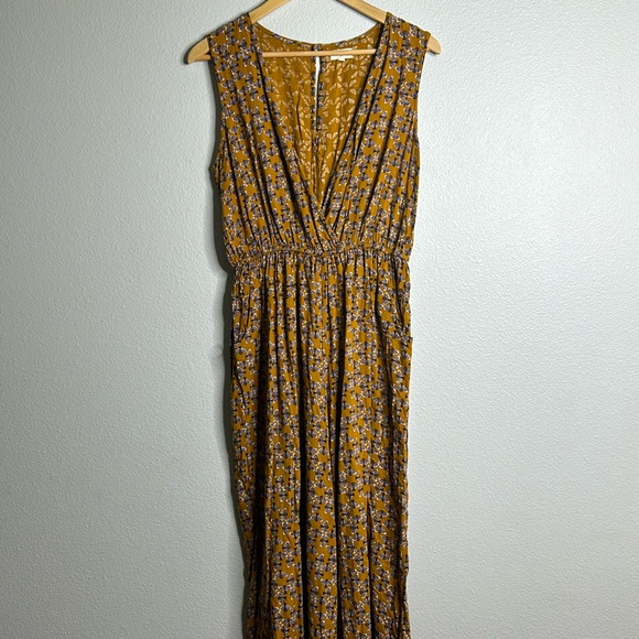 Cost Plus World Market Pants - World Market bumblebee pocketed wide leg jumpsuit